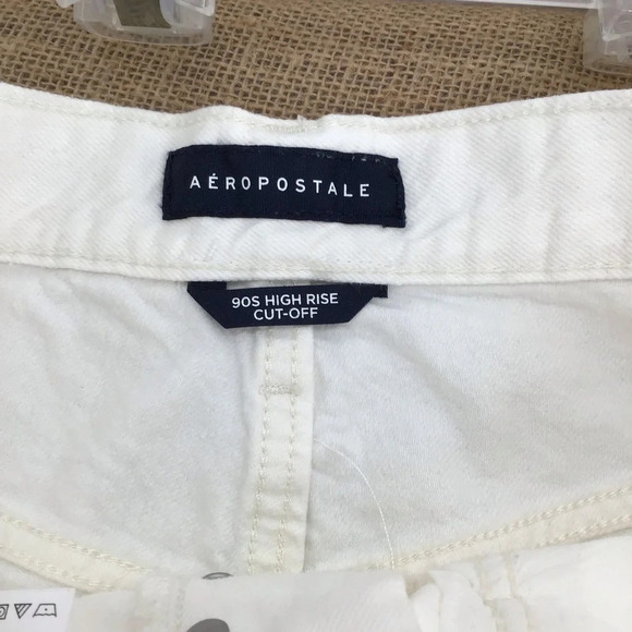 Aeropostal Aero Women’s 90’s High Rise Distressed Jean Short NWT Size 6 - Picture 7 of 8